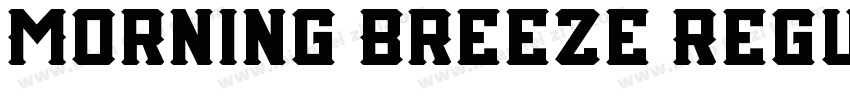 Morning Breeze Regul字体转换